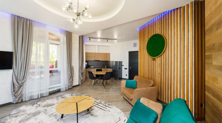 Апартаменты 2-местный 2-комнатный с видом на море