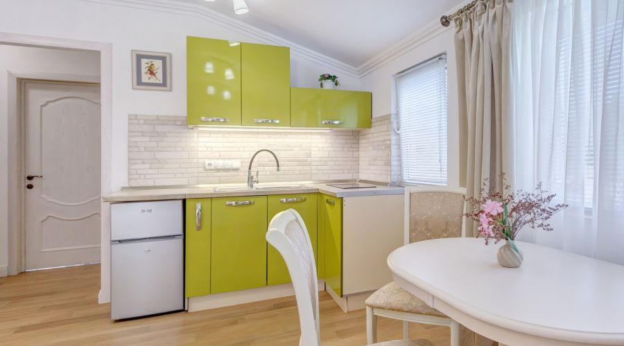 Студия 3-местный 1-комнатный с кухней