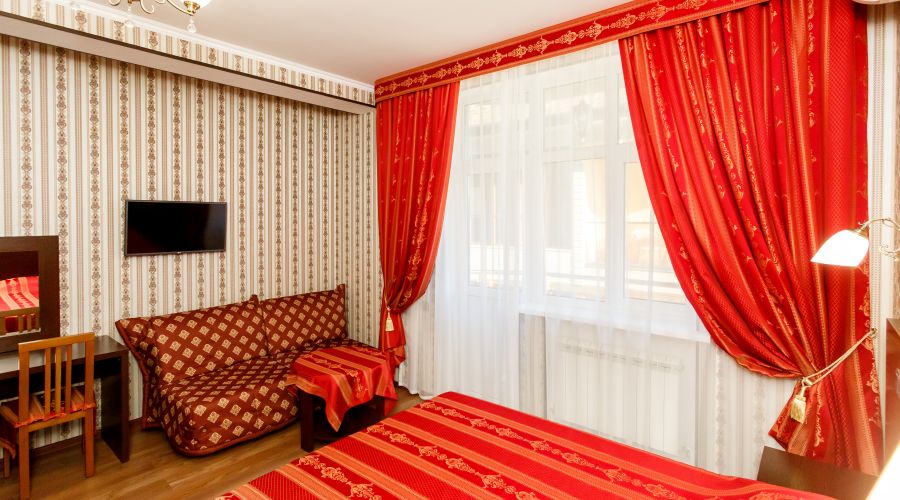 Стандарт 2-местный, вид во двор или вид на море