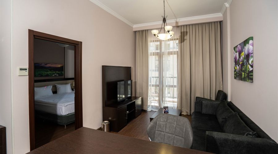 Апартаменты Делюкс с 1 спальней