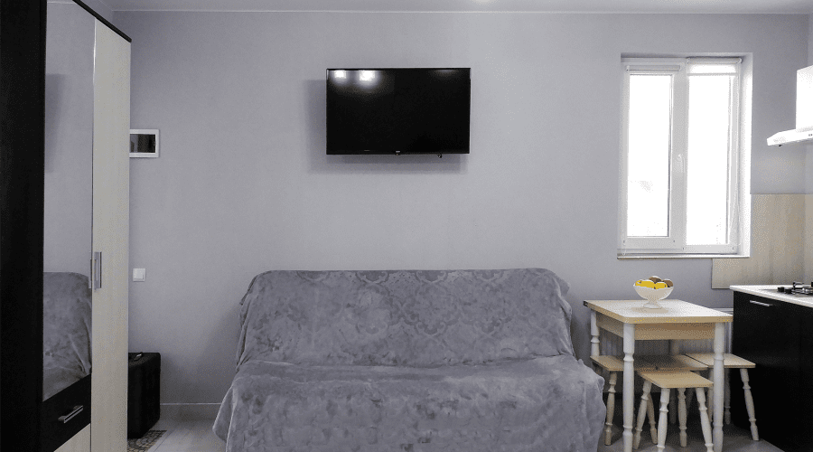 Студия 2-местный с кухней и балконом