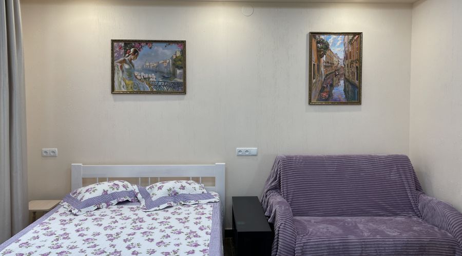 Полулюкс 3-местный с мини-кухней (вид во двор)