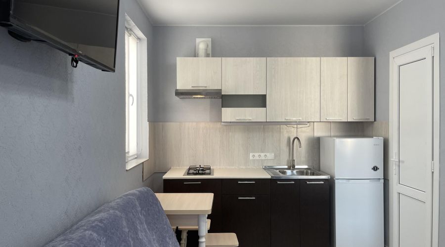 Студия 2-местный с кухней и балконом