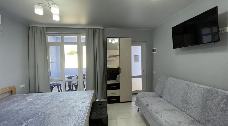 Студия 2-местный с кухней и балконом