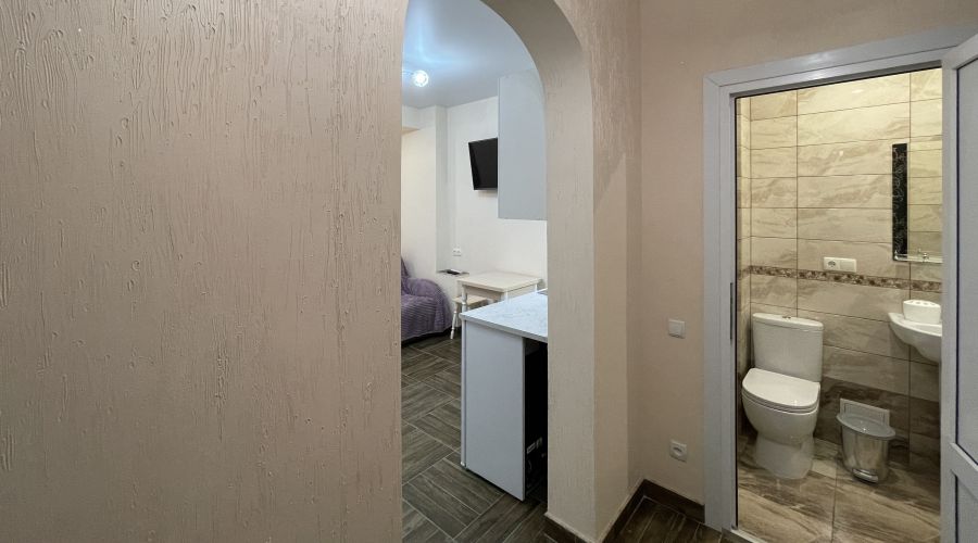 Полулюкс 3-местный с мини-кухней (вид во двор)