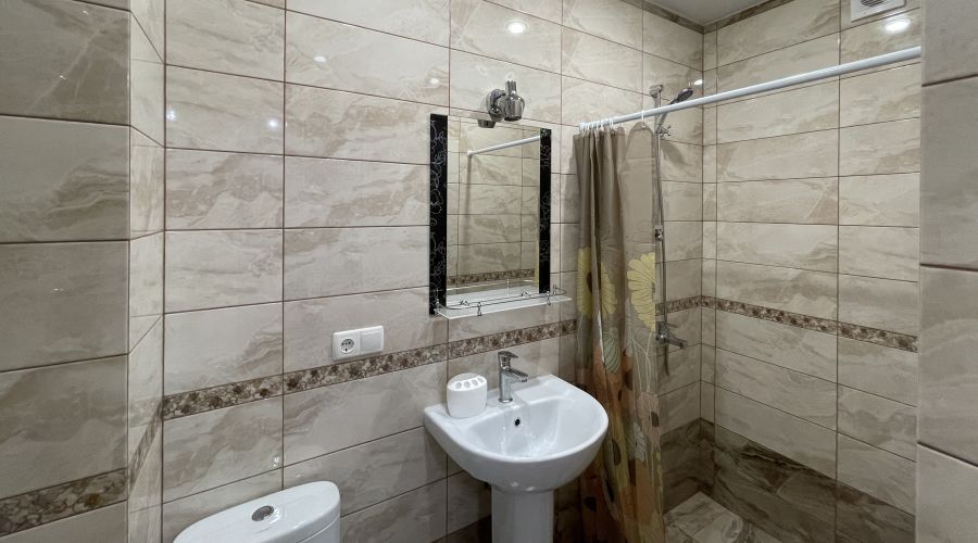 Полулюкс 3-местный с мини-кухней (вид во двор)