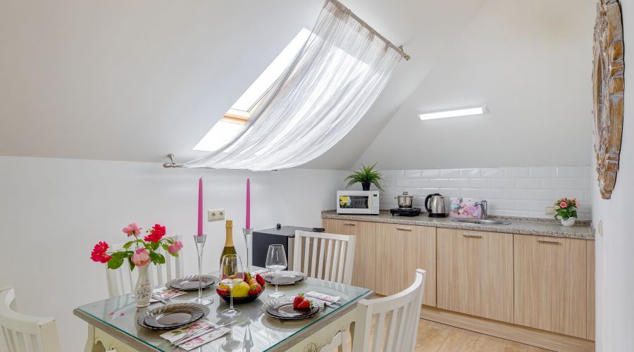 Студия 4-местный с видом на сад