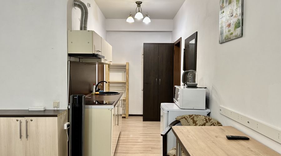 Студия 2-местная бюджетная с балконом