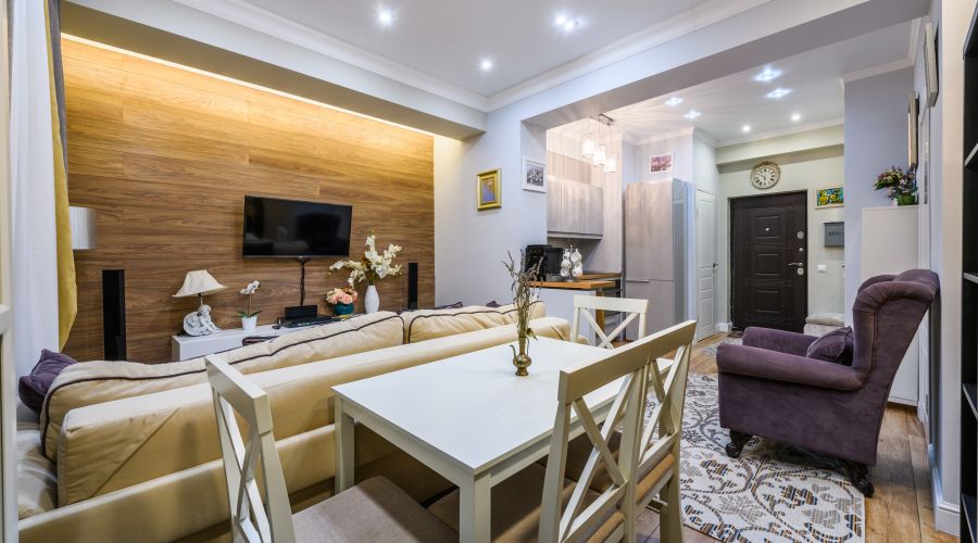 Апартаменты 3-местные семейные Премиум