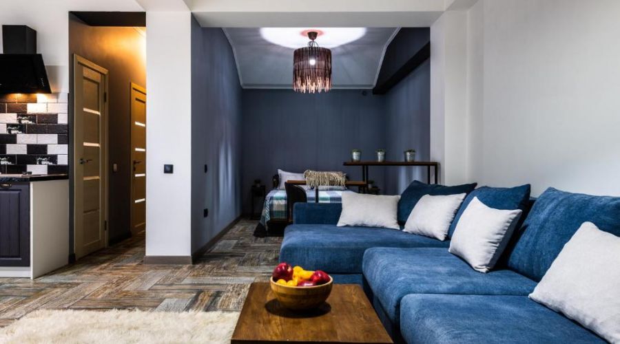 Студия Студия, выход на террасу