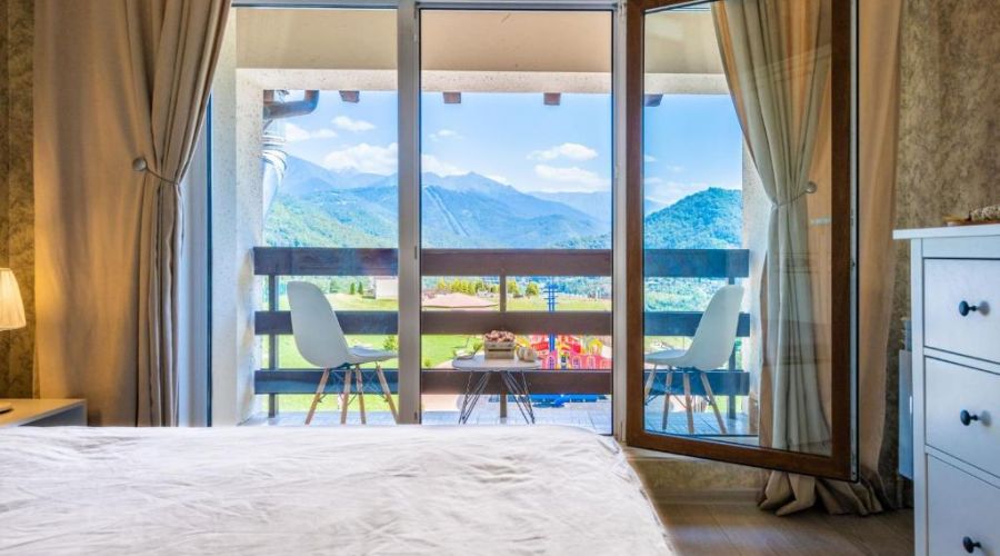 Люкс Семейный люкс с 2 спальнями и балконами