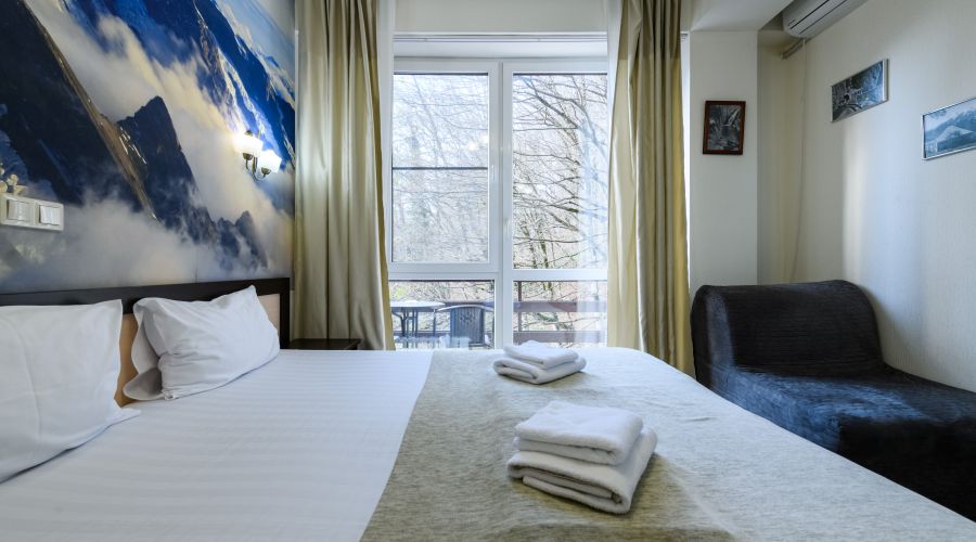 Студия Студия с балконом