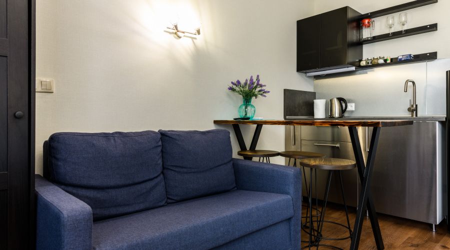 Студия Студия улучшенная с балконом