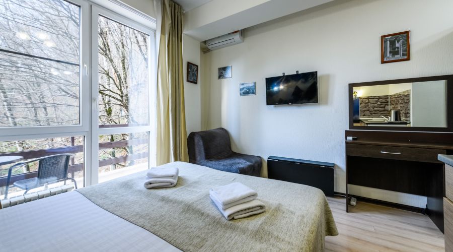 Студия Студия с балконом