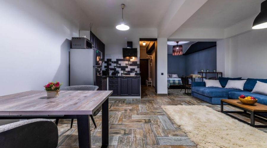 Студия Студия, выход на террасу