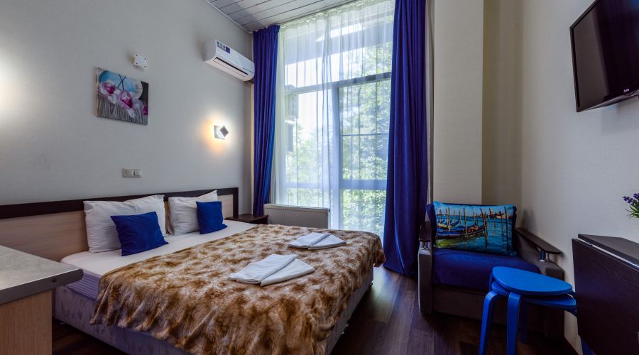 Студия 2-местнаяс ванной и видами на горы