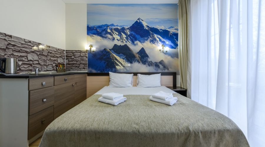 Студия Студия с балконом