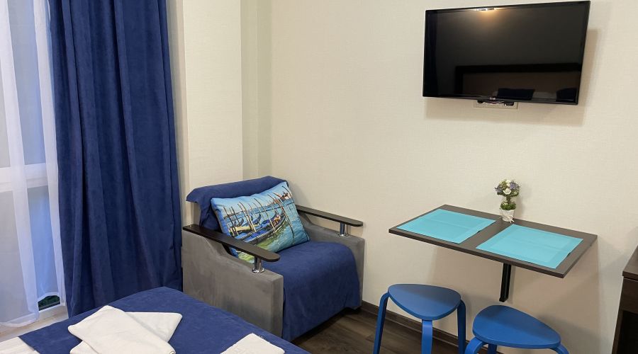 Студия 2-местнаяс ванной и видами на горы