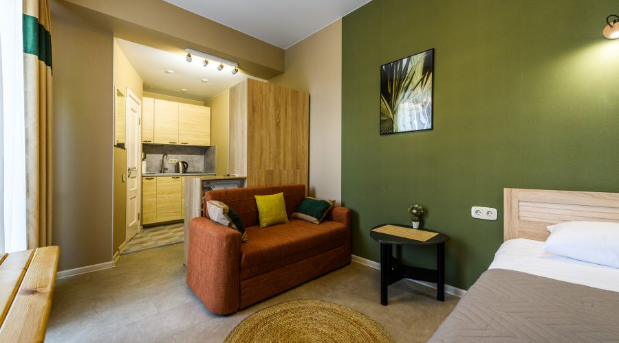 Студия Студия делюкс с балконом