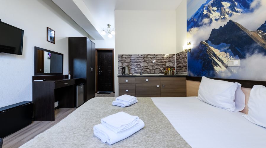 Студия Студия с балконом