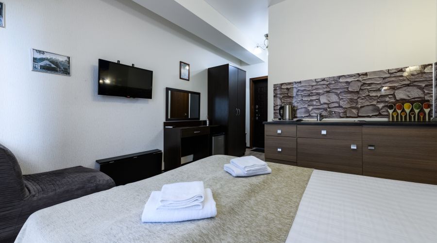 Студия Студия с балконом