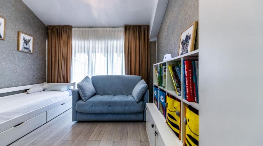 Люкс Семейный люкс с 2 спальнями и балконами