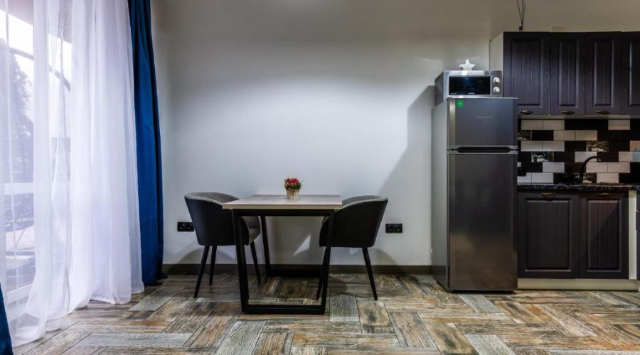 Студия Студия, выход на террасу