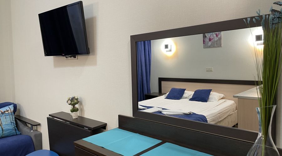 Студия 2-местнаяс ванной и видами на горы