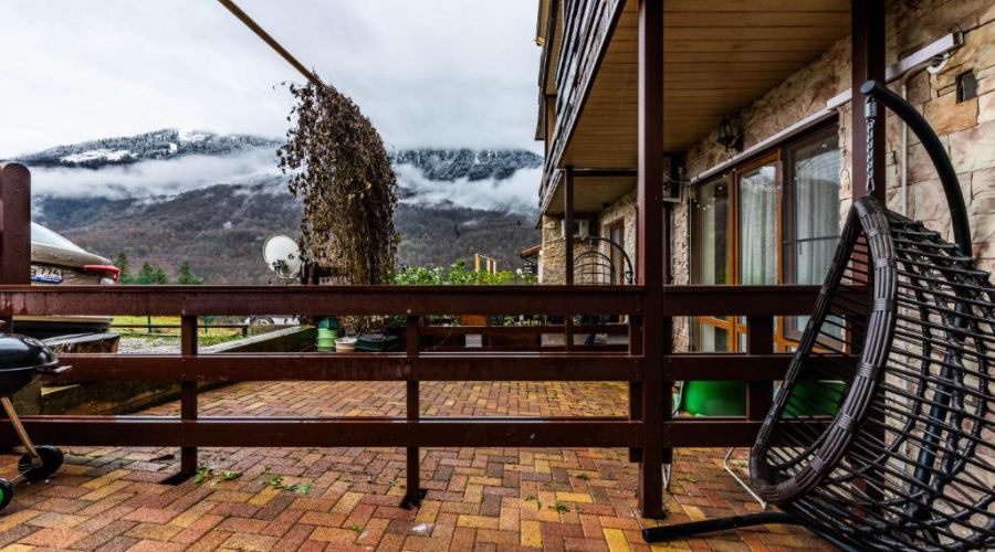 Студия Студия, выход на террасу