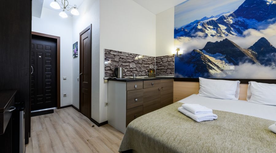 Студия Студия с балконом