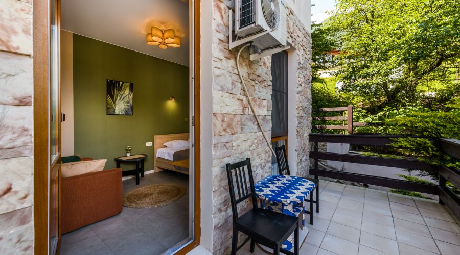 Студия Студия делюкс с балконом