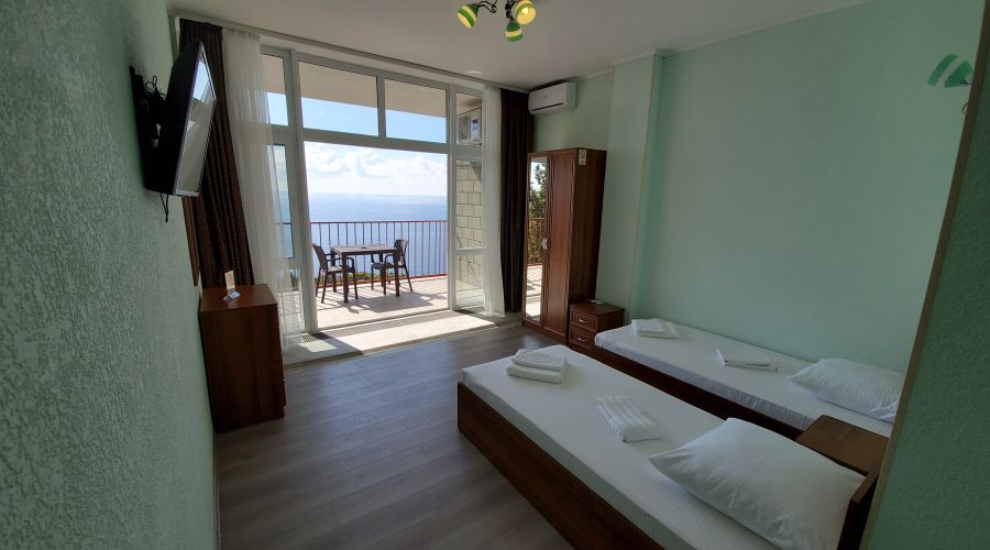 Люкс 2-местный 1-комнатный с мини-кухней