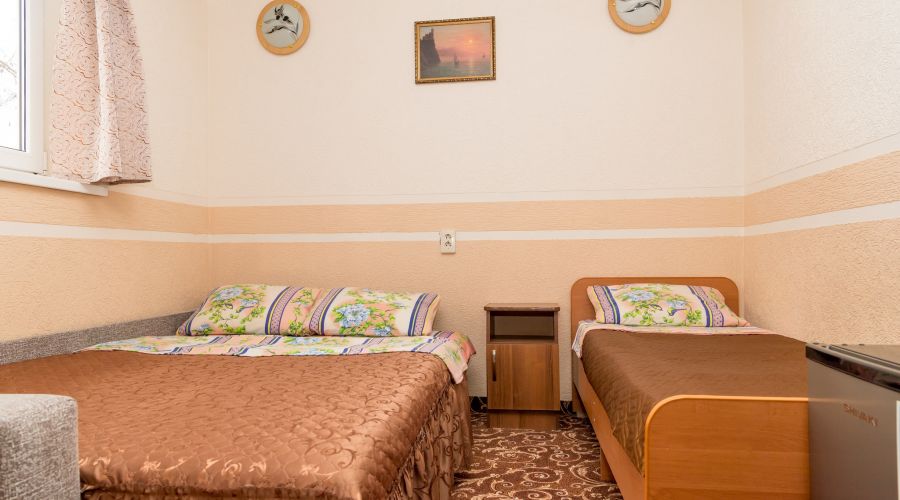 Эконом 3-местный 1-комнатный