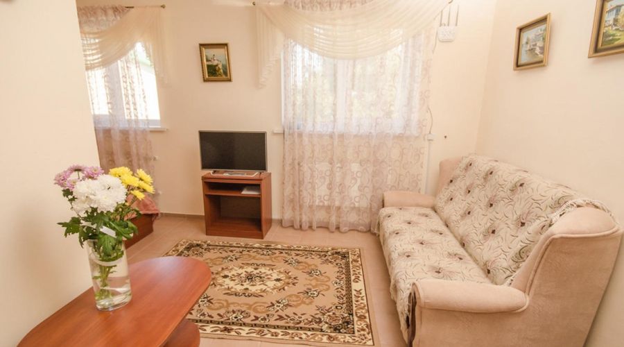 Студия 2-местная 1-комнатная с кухней