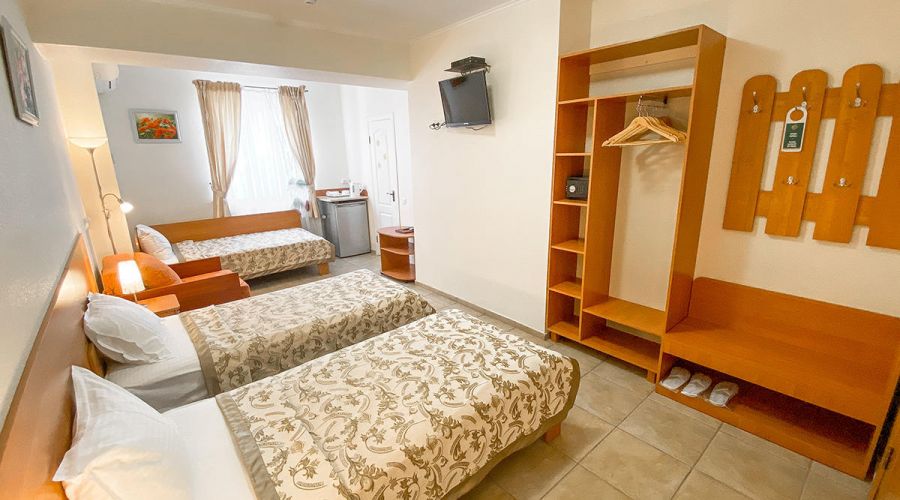 Стандартный 3-местный 1-комнатный