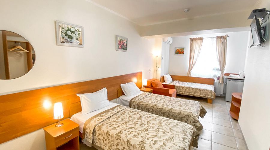 Стандартный 3-местный 1-комнатный