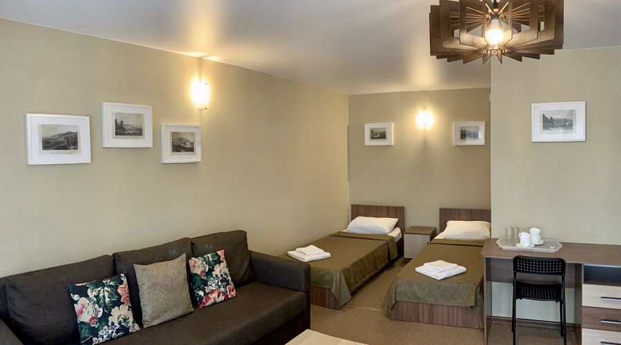 Люкс 3-местный 2-комнатный