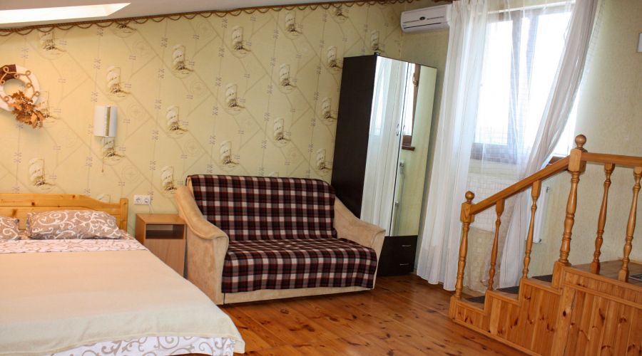 Студио 3-местный 1-комнатный с террасой