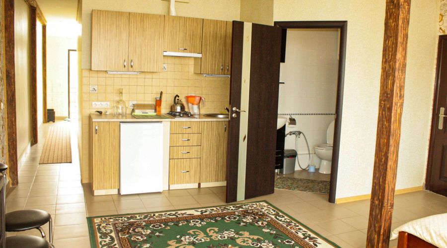 Студио 3-местный 1-комнатный