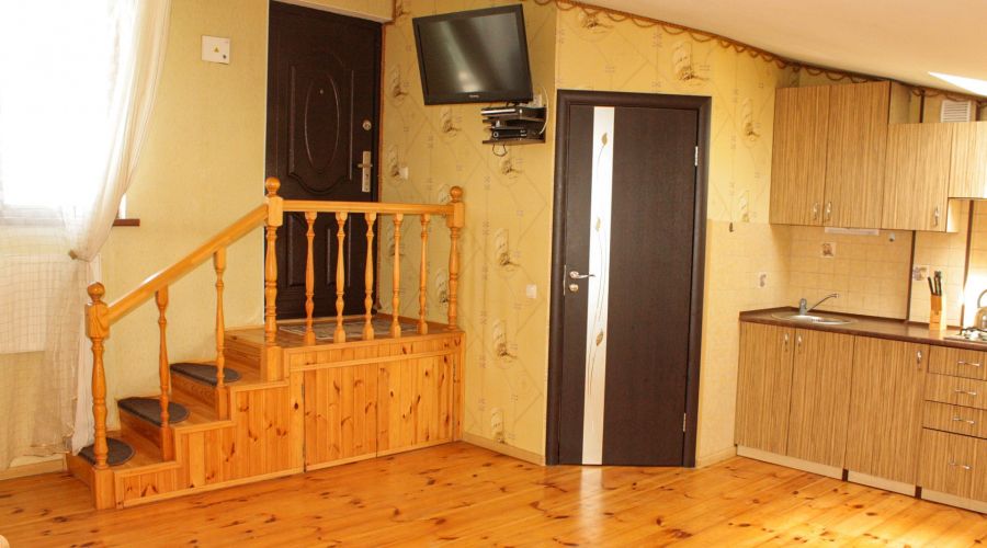 Студио 3-местный 1-комнатный с террасой