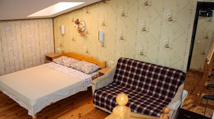 Студио 3-местный 1-комнатный с террасой