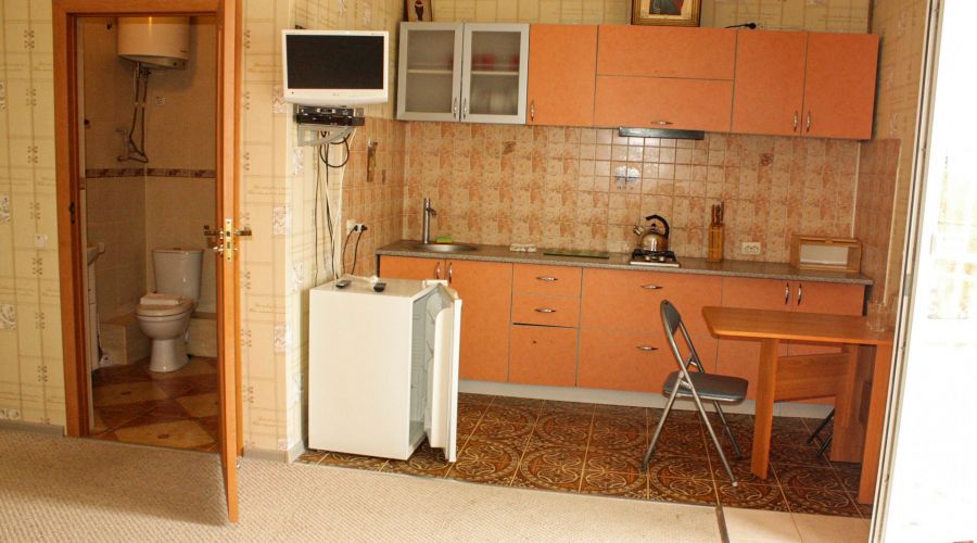 Студио 3-местный 1-комнатный с террасой