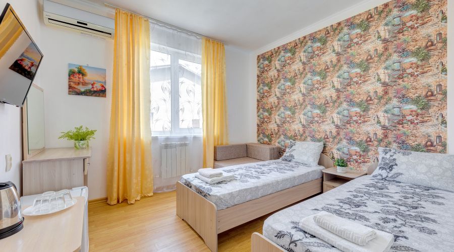 Стандарт 3-местный 1-комнатный