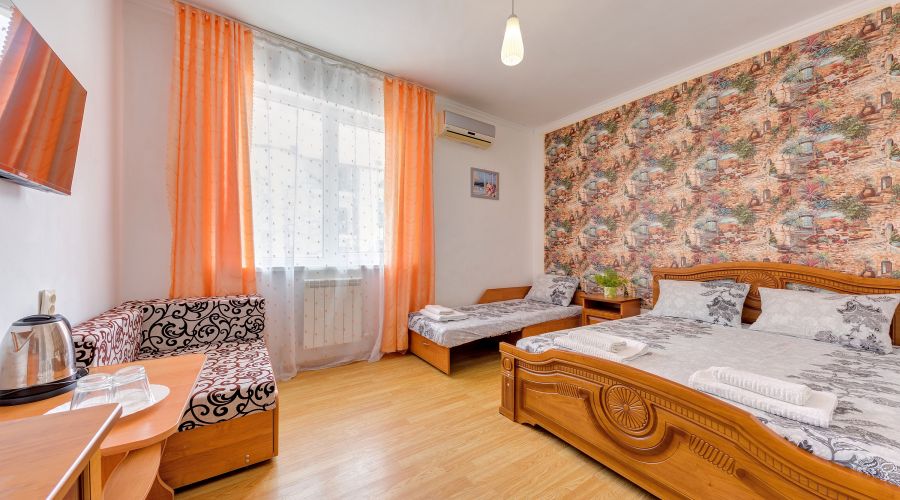 Стандарт 4-местный 1-комнатный