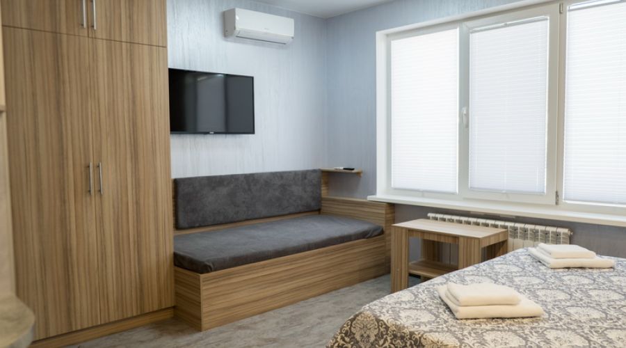 Люкс 3-местный 1-комнатный (город)