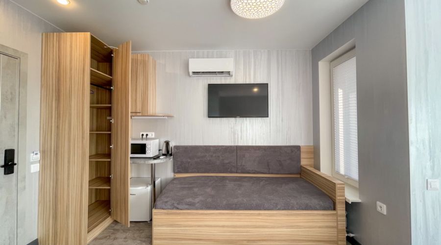 Люкс 3-местный 1-комнатный (море)