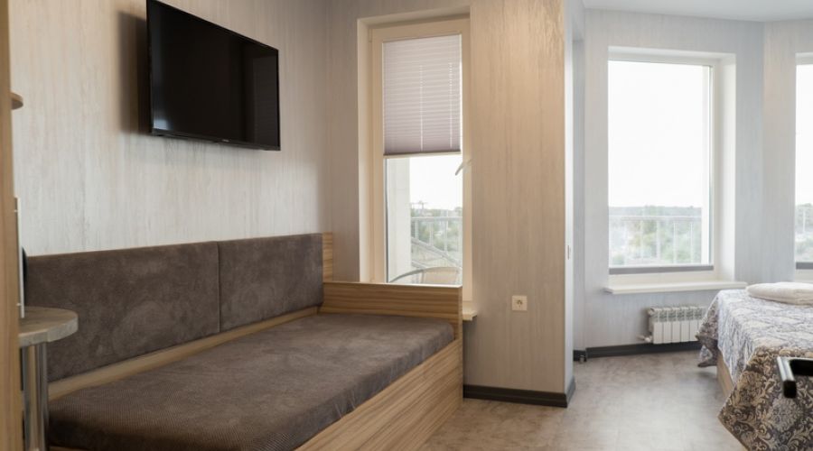 Люкс 3-местный 1-комнатный (море)