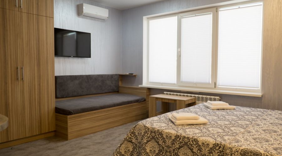 Люкс 3-местный 1-комнатный (город)