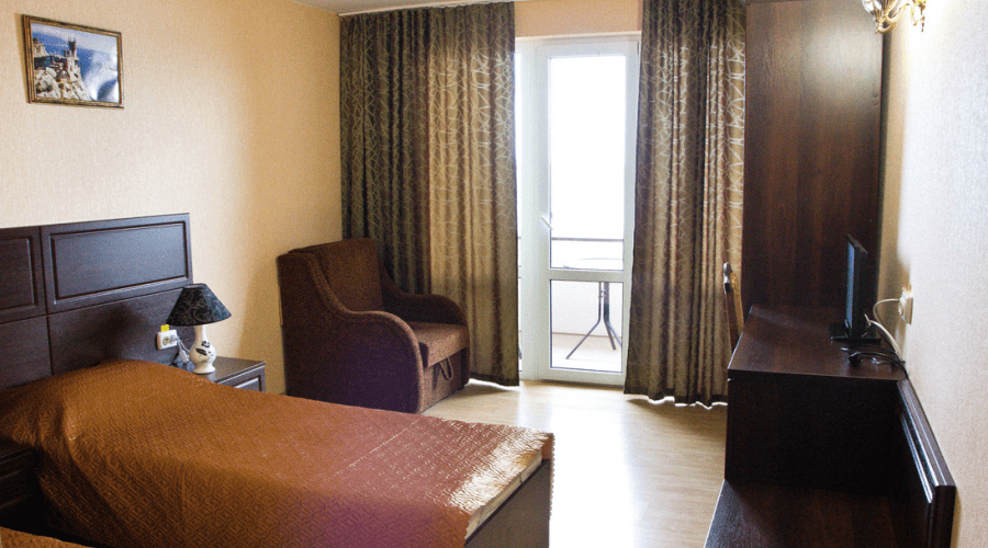 Стандарт А 2-местный 1-комнатный