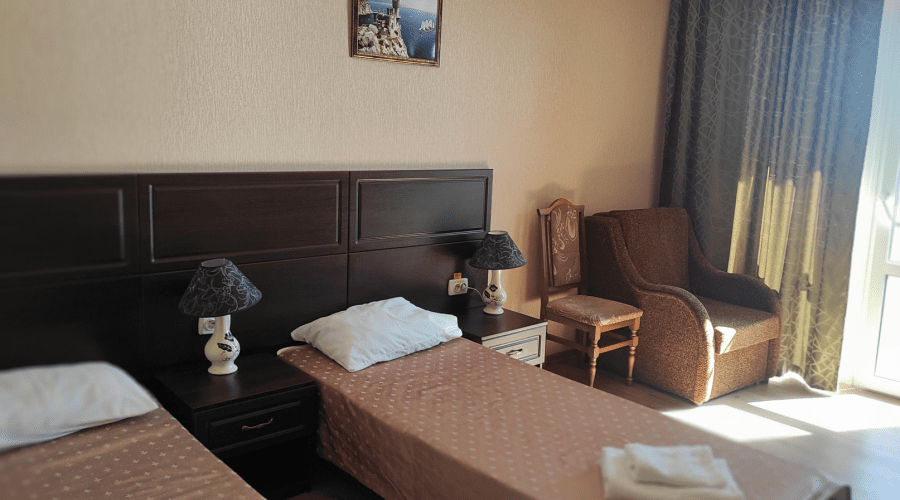 Стандарт А 2-местный 1-комнатный